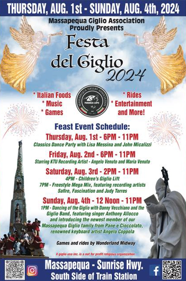 2024 Festa del Giglio Poster