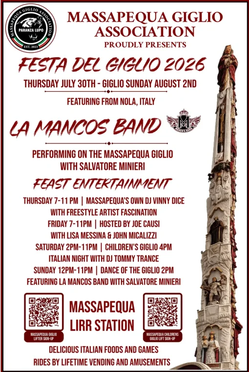 2026 Festa del Giglio Poster