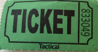 raffle ticket